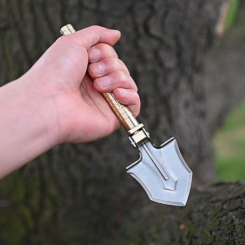 3in1 Mini Multifunctional Folding Camping Shovel - MaviGadget