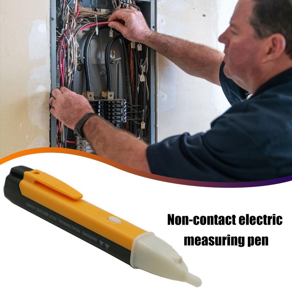 Non-Contact Socket Voltage Tester Pen LED Light - MaviGadget