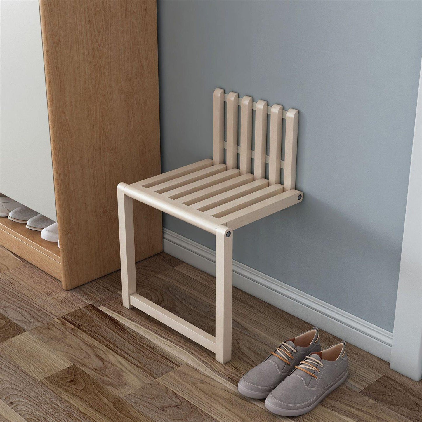Wall-mounted Folding Chair - MaviGadget