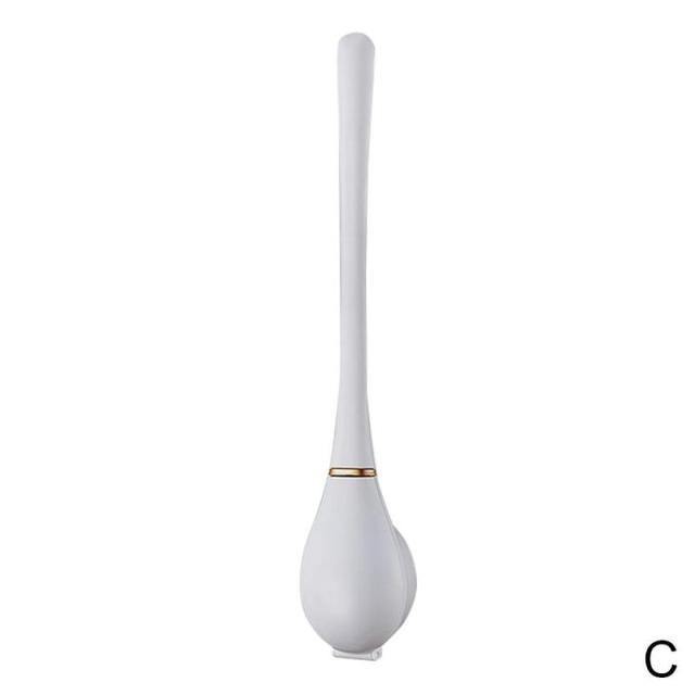 Wall Mounted Soft Silicone Toilet Brush - MaviGadget