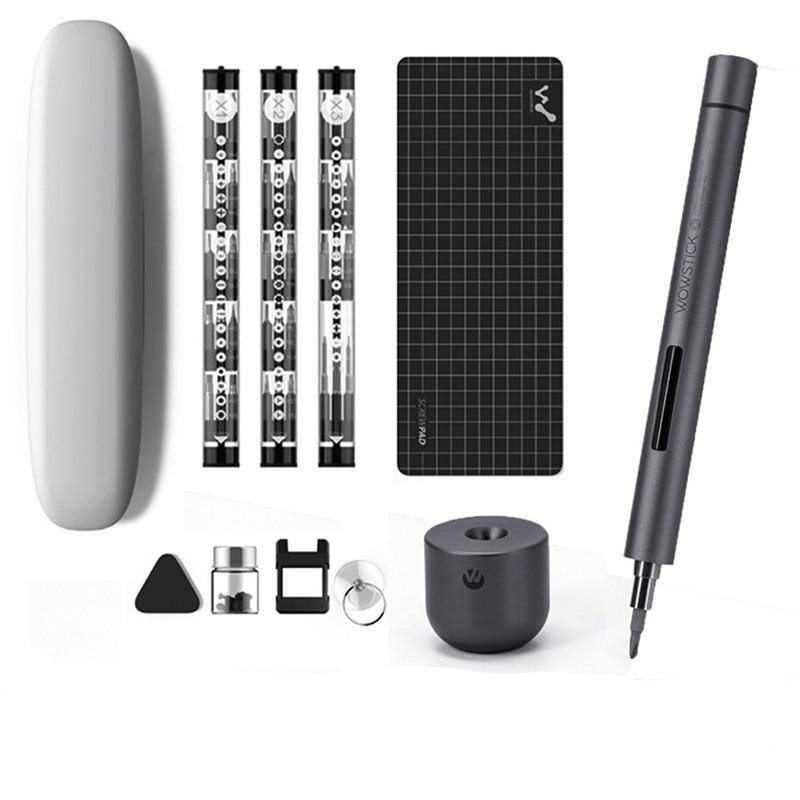 Rechargeable Led Light Electric Screwdriver Kit - MaviGadget