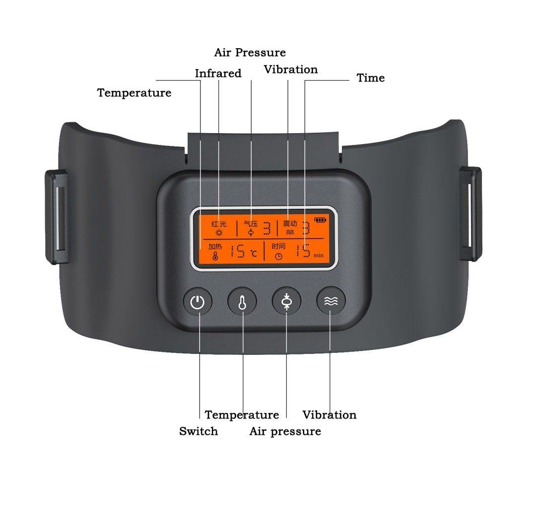 Intelligent Heating Air Pressure Knee Massager - MaviGadget