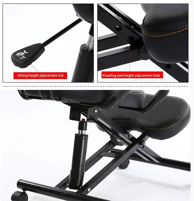 Ergonomic Height Adjustable Knee Support Chair - MaviGadget