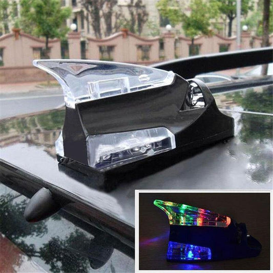 Universal Car Wind Powered Shark Light - MaviGadget