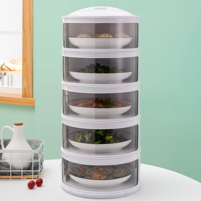Multilayer Transparent Kitchen Food Storage Box - MaviGadget