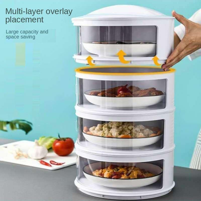 Multilayer Transparent Kitchen Food Storage Box - MaviGadget