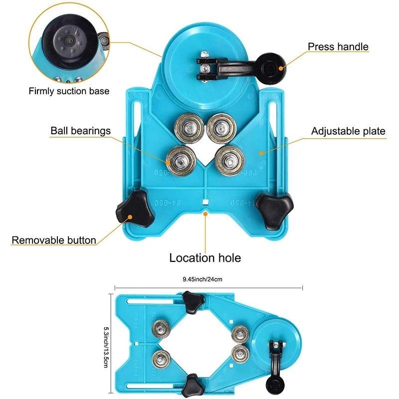 Adjustable Diamond Drill Locator Holder Set - MaviGadget