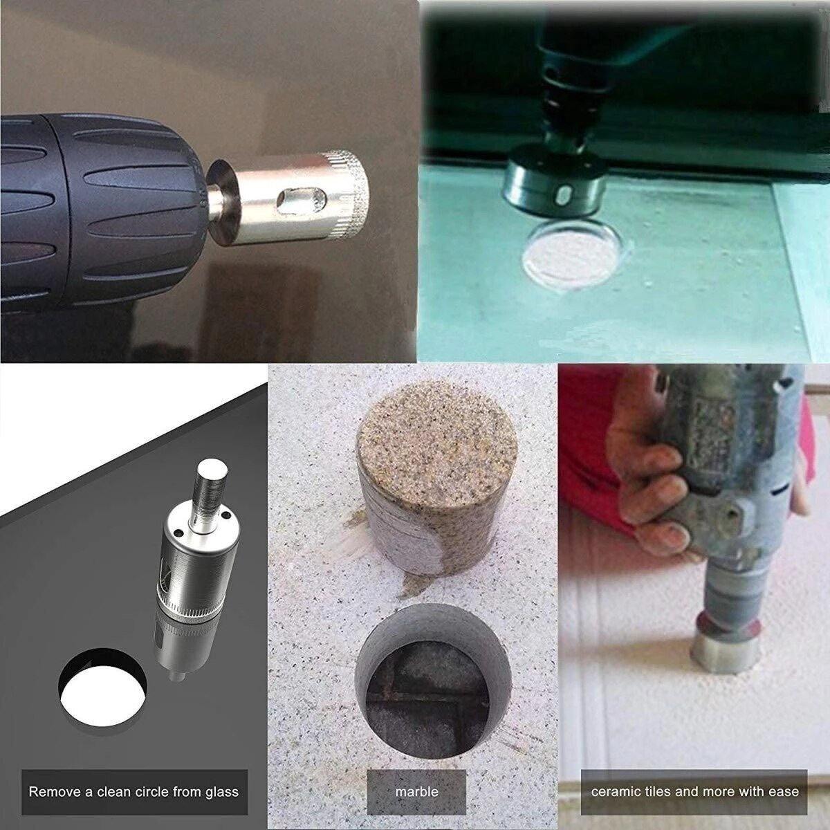 Adjustable Diamond Drill Locator Holder Set - MaviGadget