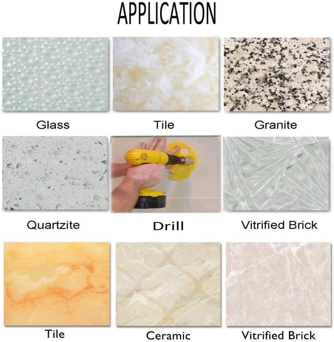 Adjustable Diamond Drill Locator Holder Set - MaviGadget