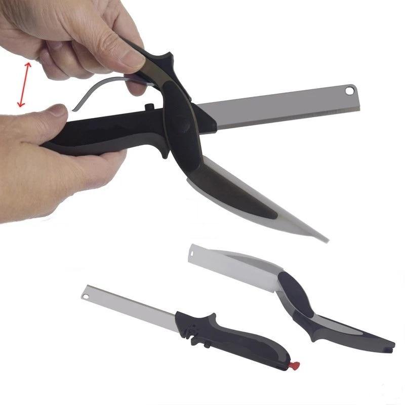 2in1 Multifunctional Simple Kitchen Scissor - MaviGadget