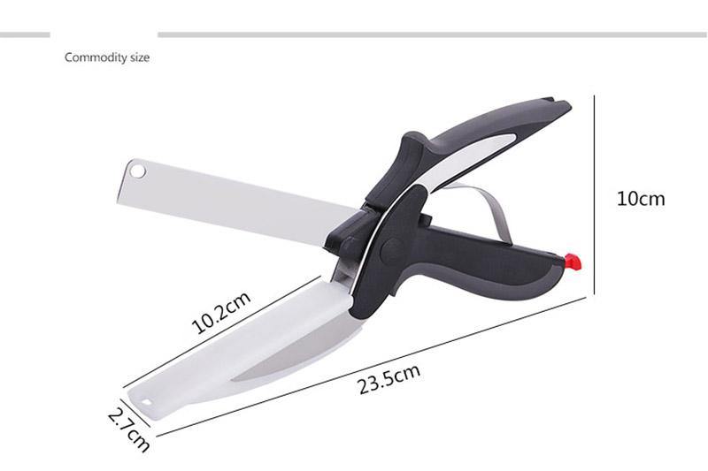 2in1 Multifunctional Simple Kitchen Scissor - MaviGadget
