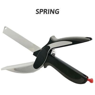 2in1 Multifunctional Simple Kitchen Scissor - MaviGadget