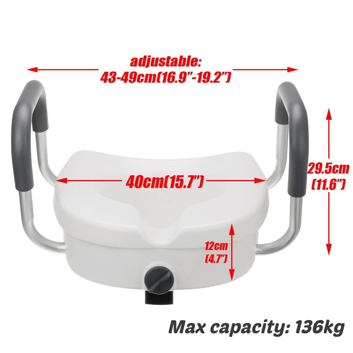 Removable Elderly Toilet Seat Lifter - MaviGadget