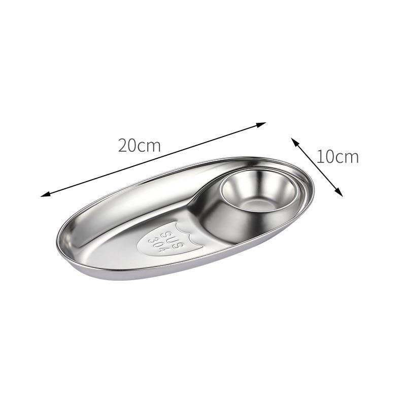 2in1 Sauce Snack Plate - MaviGadget