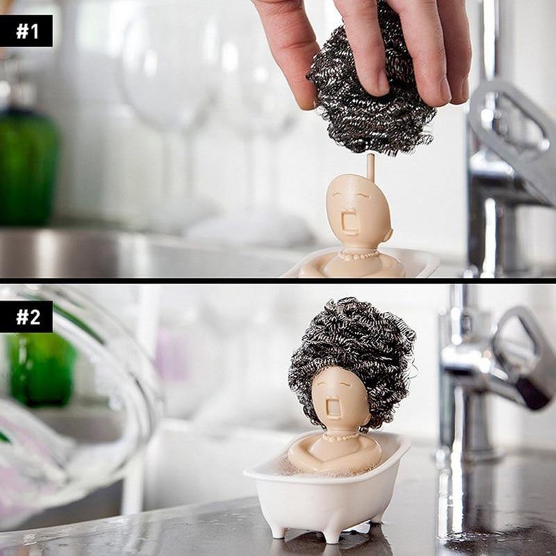 Creative Kitchen Washing Sponge Bed Holder - MaviGadget