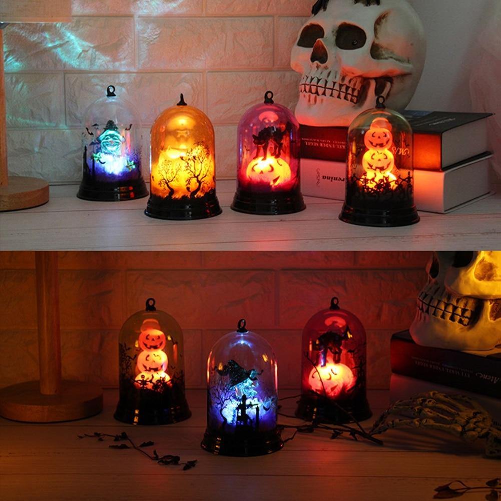 Halloween Scene Witch Night Lamp Decoration - MaviGadget