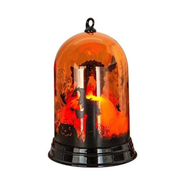 Halloween Scene Witch Night Lamp Decoration - MaviGadget