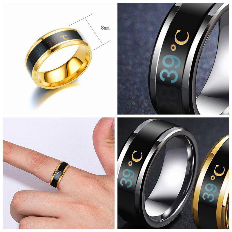 Smart Sensor Body Temperature Ring - MaviGadget