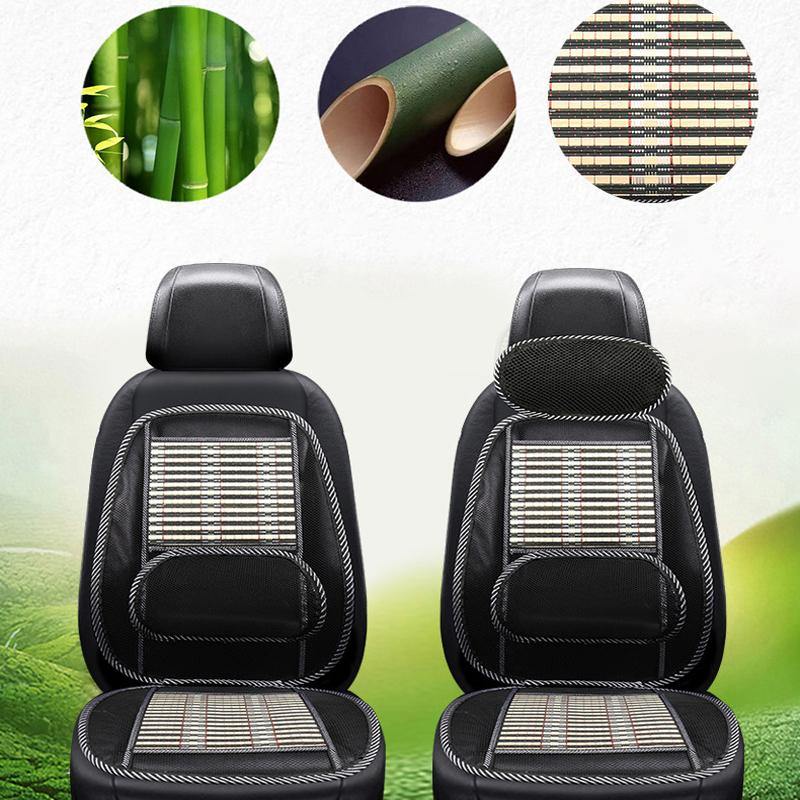 Universal Comfortable Bamboo Car Cushion - MaviGadget