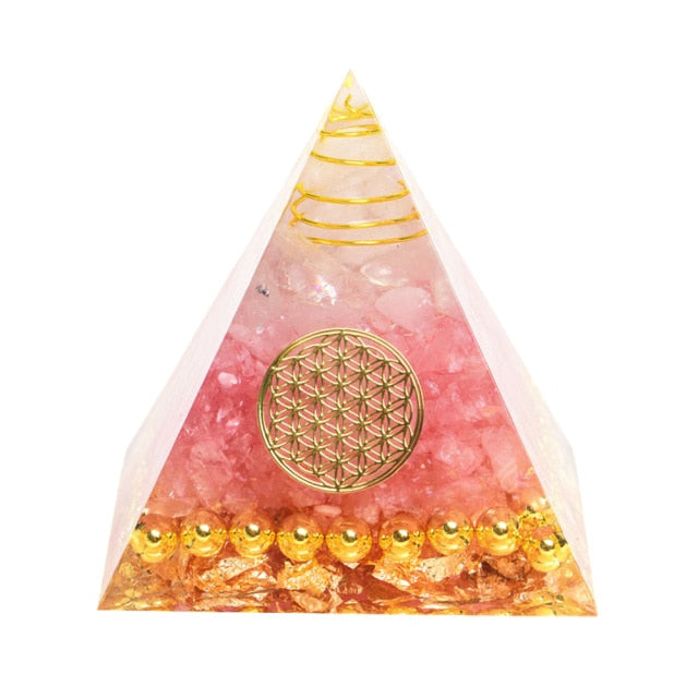Creative Natural Crystal Universe Energy Pyramid