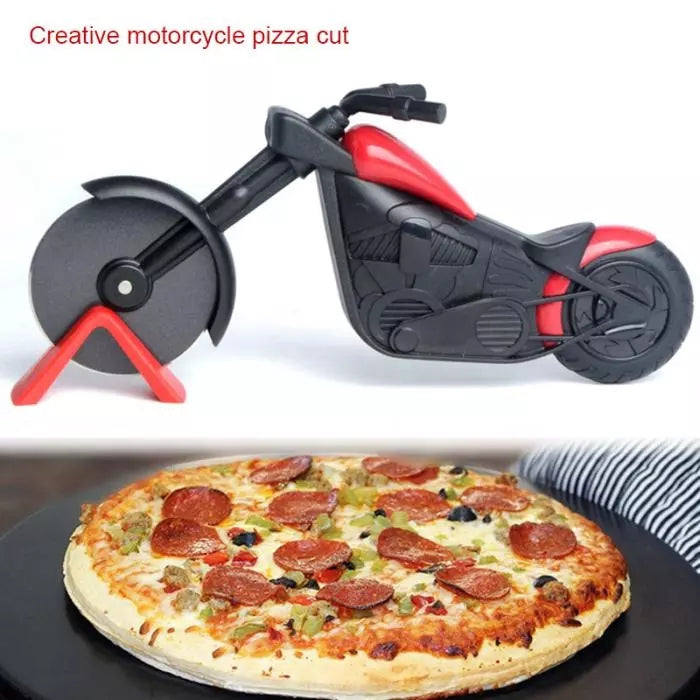 Motorcycle Shaped Pizza Cutter - MaviGadget