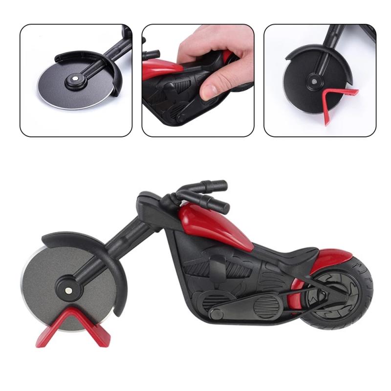 Motorcycle Shaped Pizza Cutter - MaviGadget