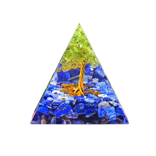 Creative Natural Crystal Universe Energy Pyramid