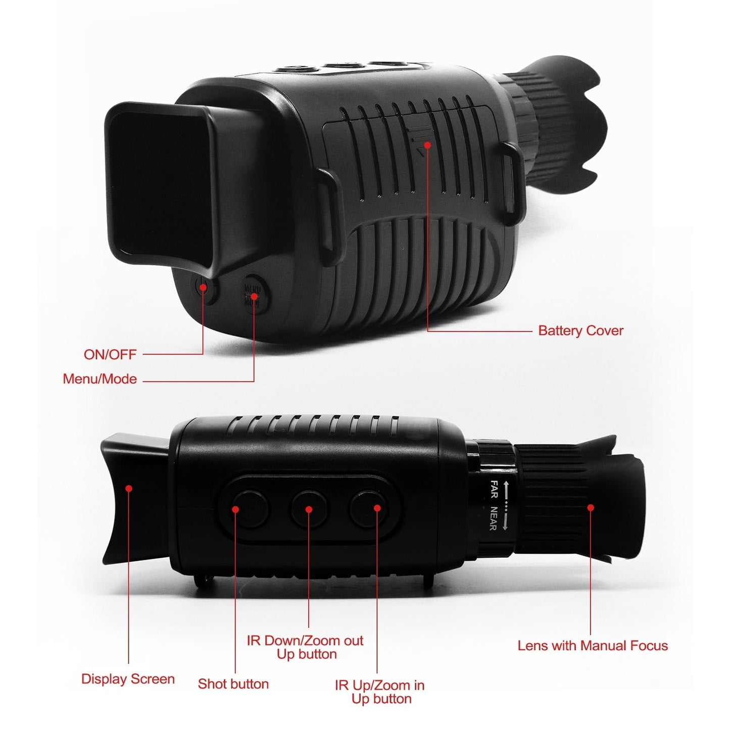 High Magnification Clear Night Vision Binocular