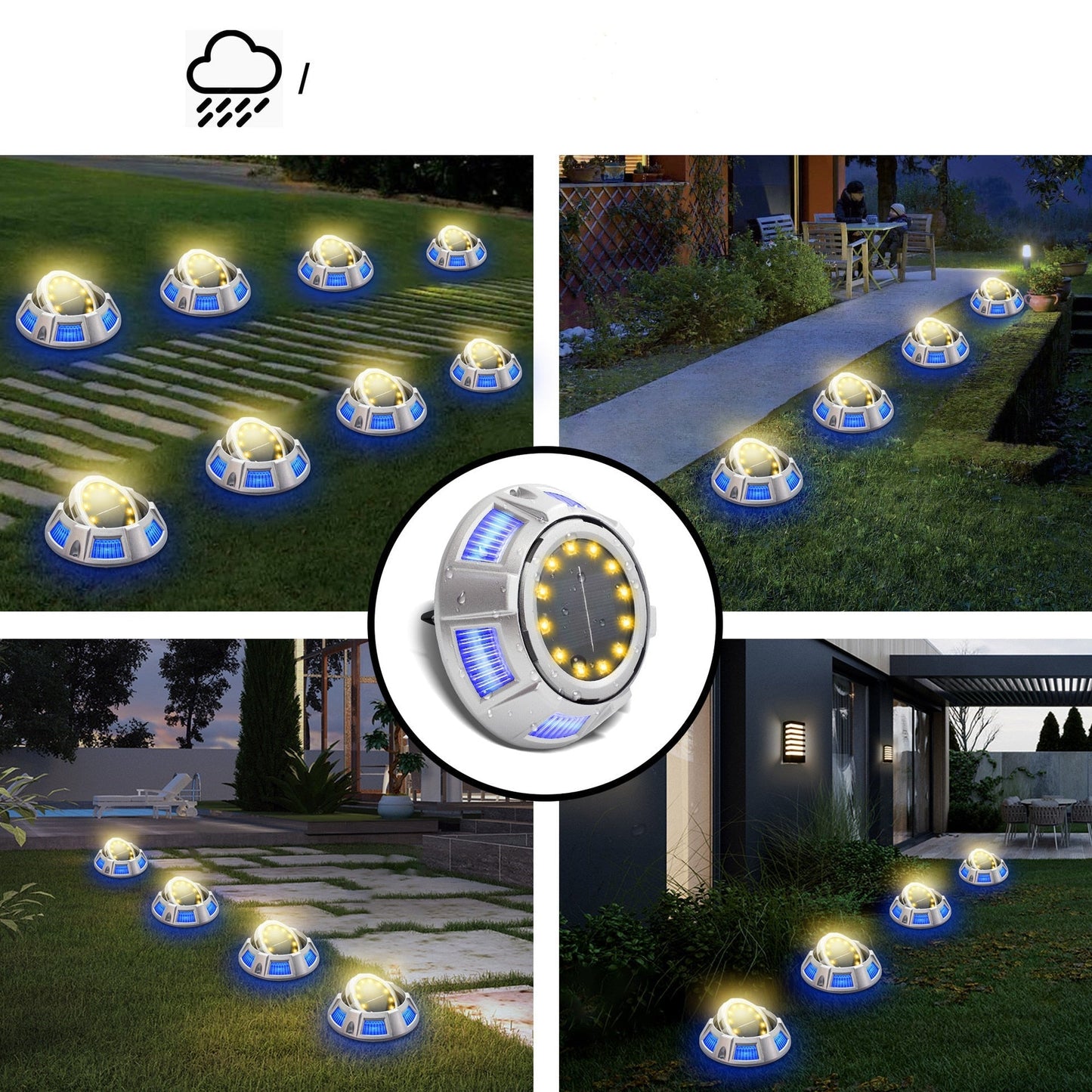 Underground LED Solar Lights