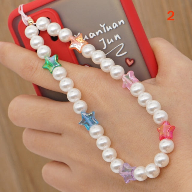 Colorful Starfish Phone Case Strap