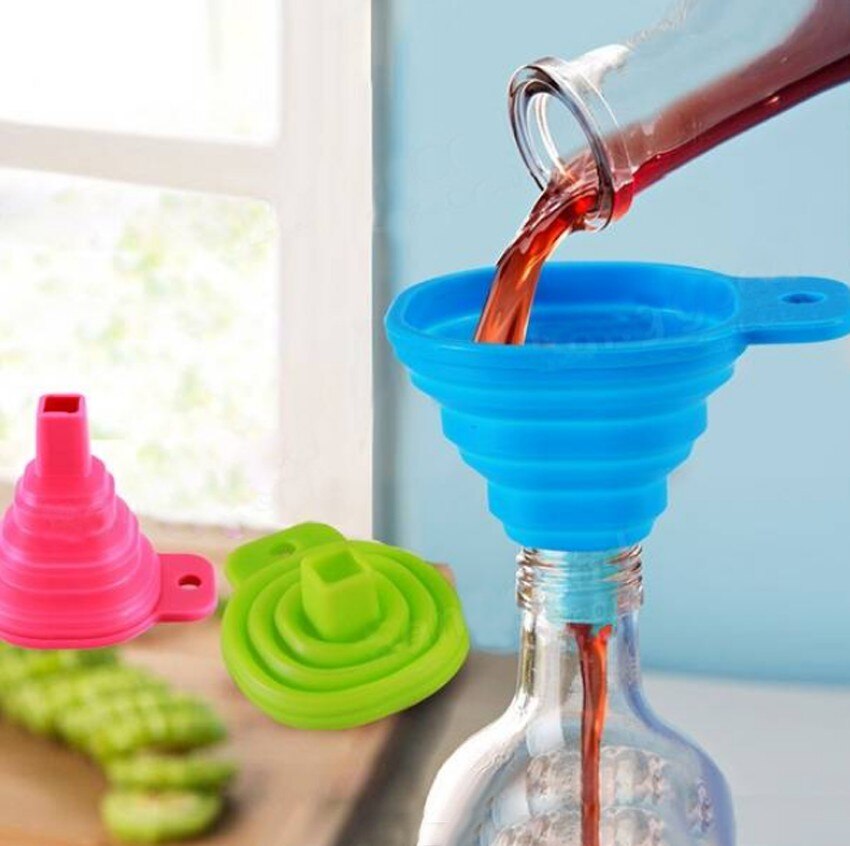 Practical Collapsible Foldable Funnel Hopper - MaviGadget