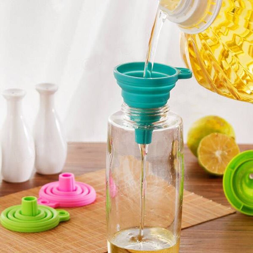 Practical Collapsible Foldable Funnel Hopper - MaviGadget