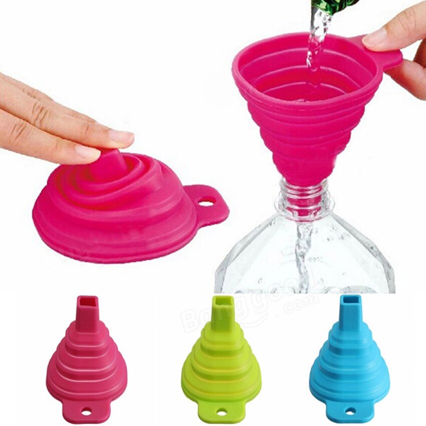 Practical Collapsible Foldable Funnel Hopper - MaviGadget