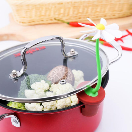 Cute Daisy Pot Overflow Protector Lifter
