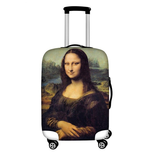 Stylish Art Elastic Travel Luggage Covers - MaviGadget