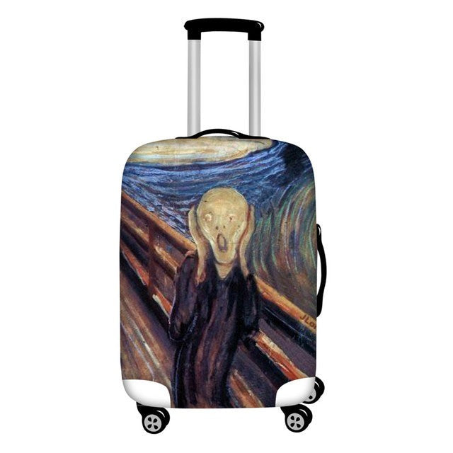 Stylish Art Elastic Travel Luggage Covers - MaviGadget