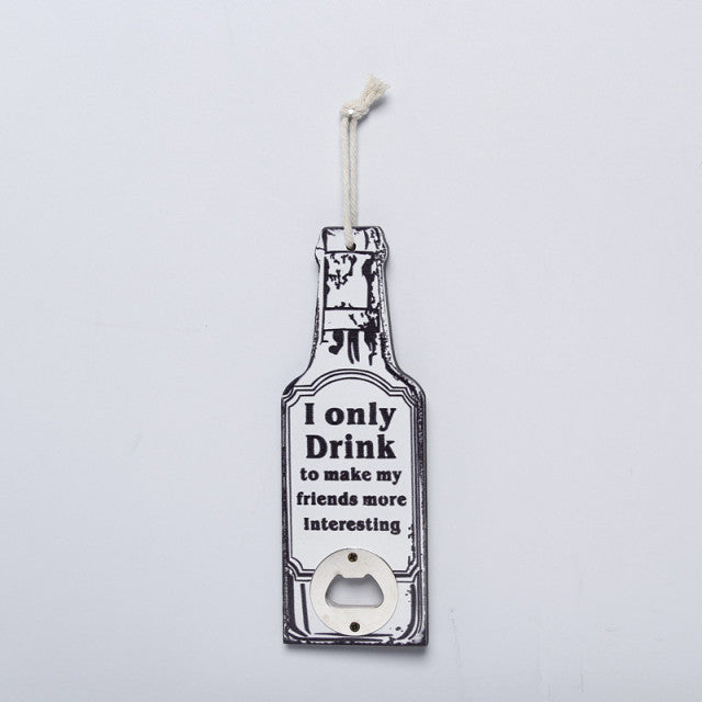 Retro Wood Bottle Opener - MaviGadget