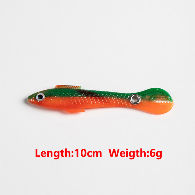 Realistic Reflective Soft Fishing Artificial Bait