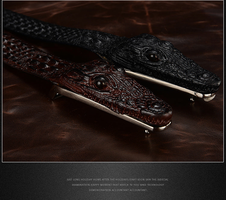 Luxo Crocodile Belt - MaviGadget