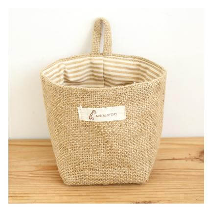 Zakka style cotton storage box - MaviGadget