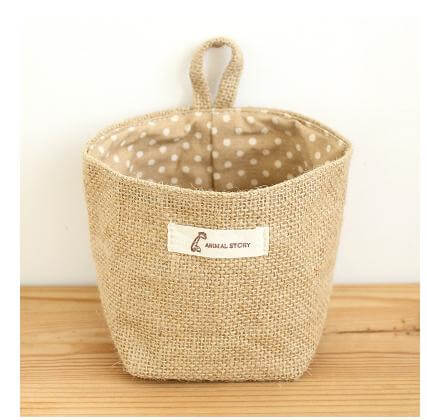 Zakka style cotton storage box - MaviGadget