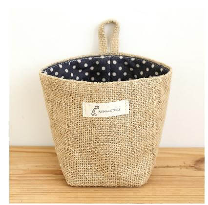 Zakka style cotton storage box - MaviGadget