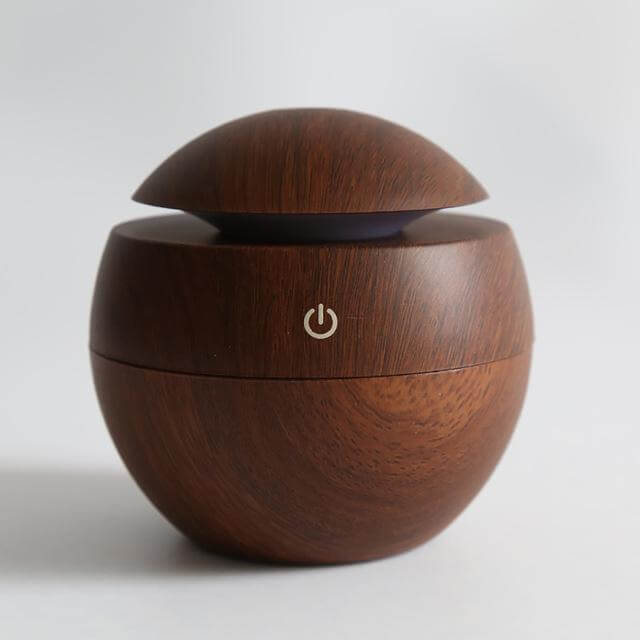 Mini Portable USB Wooden Aromatherapy Air Humidifier - MaviGadget