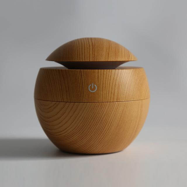 Mini Portable USB Wooden Aromatherapy Air Humidifier - MaviGadget