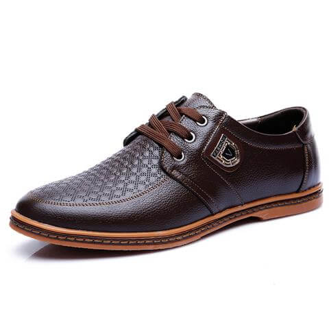 Luxury leather Stylish Men Shoes - MaviGadget