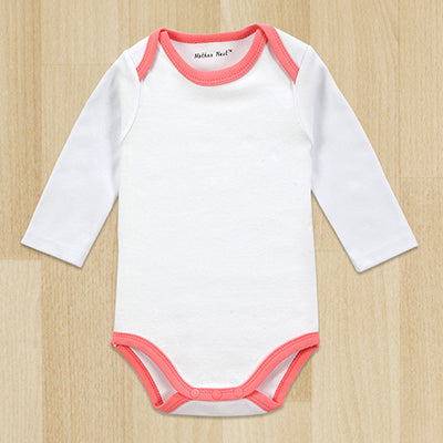 One-Pieces Baby Boy Gentleman Romper White Long Sleeve Baby bodysuit - MaviGadget