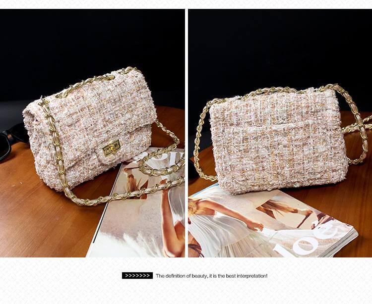 Luxury Handbag Designer Flap Crossbody  Bag - MaviGadget