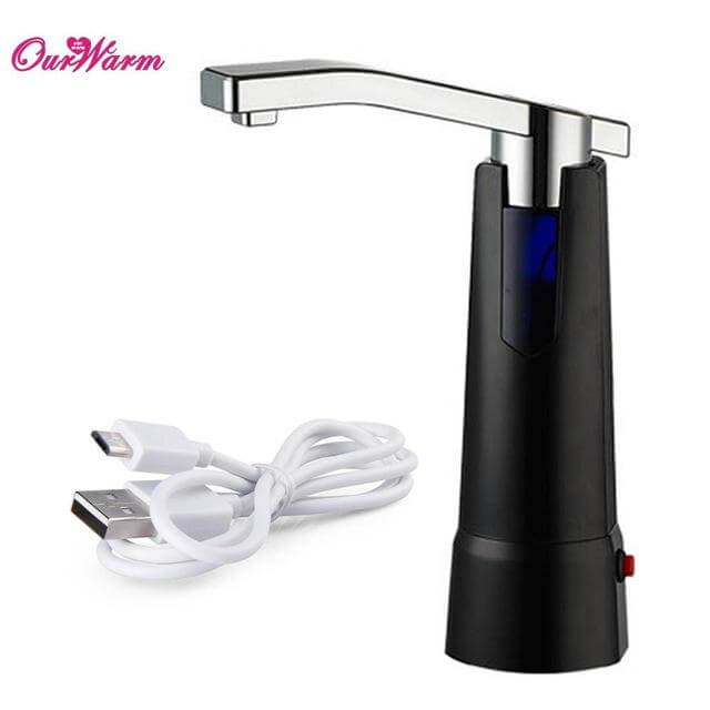 Easy Pump Water to the Bottle Electric Water Dispenser with Rechargeable Battery - MaviGadget