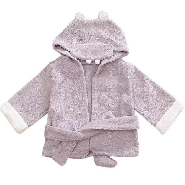 Blue Shark Baby Bath Towel - MaviGadget