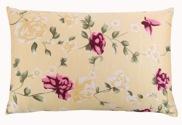 100% Nature Colorful Silk Colorful Pillowcases - MaviGadget